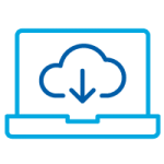 Cloud computing icon